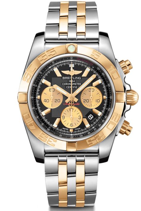 breitling gold black|breitling gold watches prices.